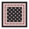 Bandana Coton LE PRINATNIER Noir 60 X 60 Cm