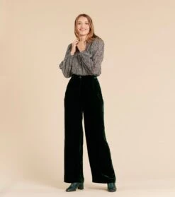 Blouse ADÉLAÏDE Marguerite Noir Et Blanc -Mode Vêtements Magasin ad laide