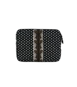 Pochette AÏPADOU La Mouche Blanc Fond Noir