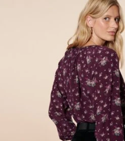 Blouse ISABELLA "Baux De Provence" Violet