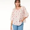 Blouse LILIANA Le Destet Blanc Anis