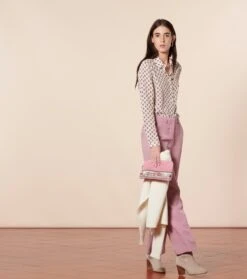 Blouse LINETTE Paisley Végétal écru Fuchsia 7 Blouse LINETTE Paisley Végétal écru Fuchsia -Mode Vêtements Magasin blouse linette paisley.2