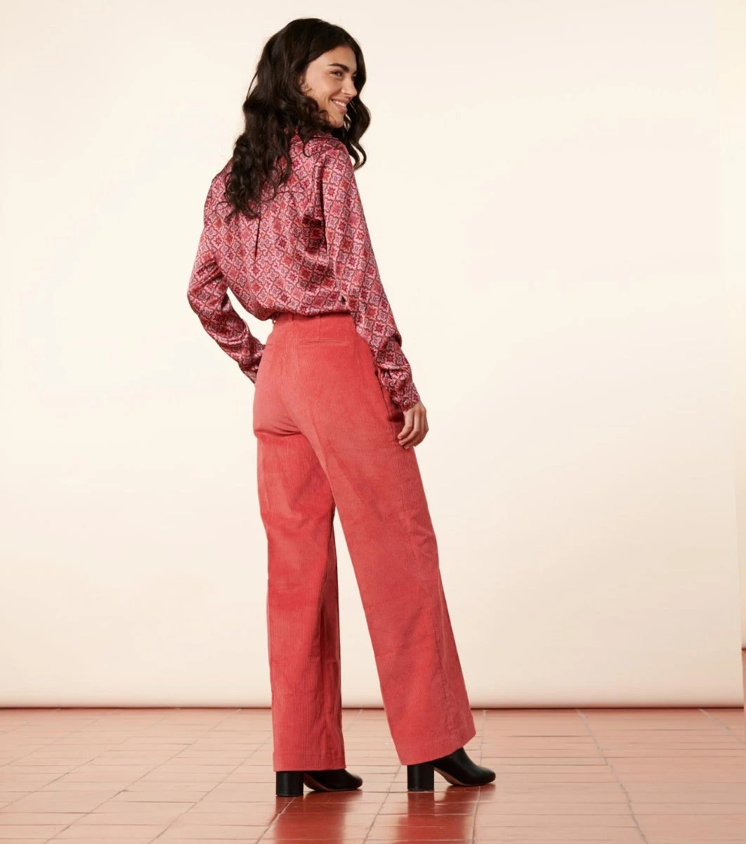 Blouse LINETTE Précieux Rose 2 Blouse LINETTE Précieux Rose – Image 2