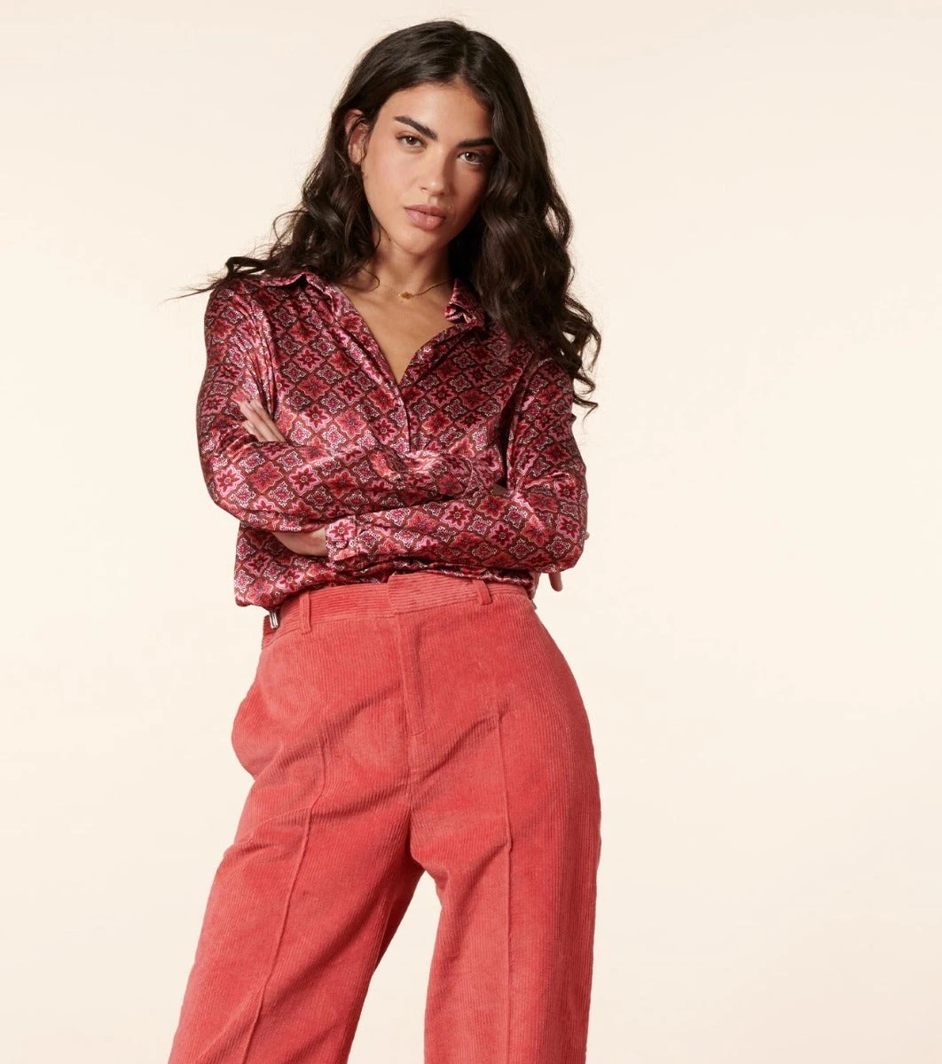 Blouse LINETTE Précieux Rose 3 Blouse LINETTE Précieux Rose – Image 3