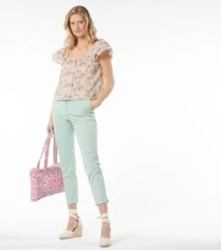 Blouse LUISA Petit Cassis Amande Rose 8 Blouse LUISA Petit Cassis Amande Rose -Mode Vêtements Magasin blouse luisa.4