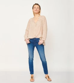 Blouse ESPIGUETTE Petit Duc écru -Mode Vêtements Magasin blouse espiguette petit duc.2