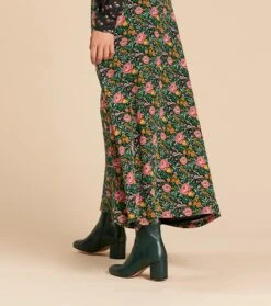 Bottines IRENE En Cuir Vert