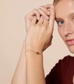 Bracelet Merveilleuse Ajourée Grenat