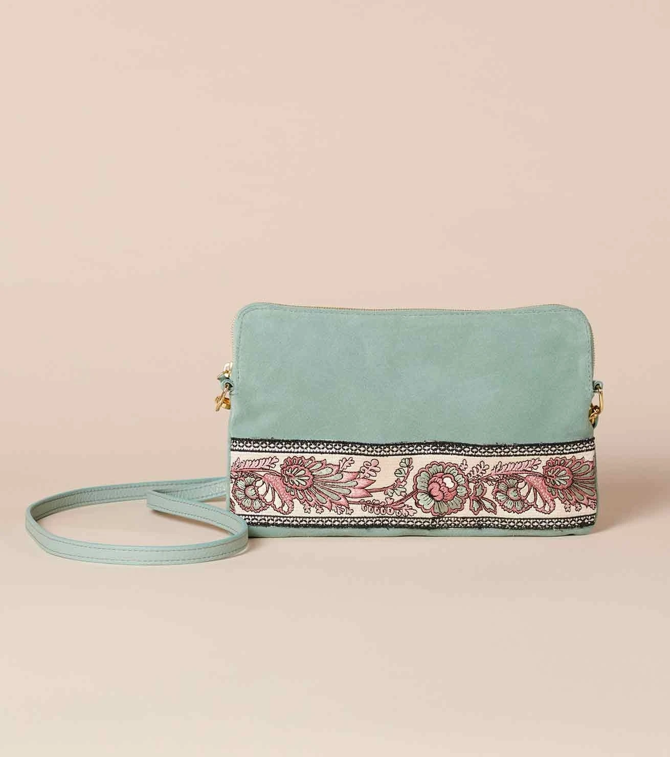 Pochette CAMARINA Vert Sauge 2 Pochette CAMARINA Vert Sauge – Image 2