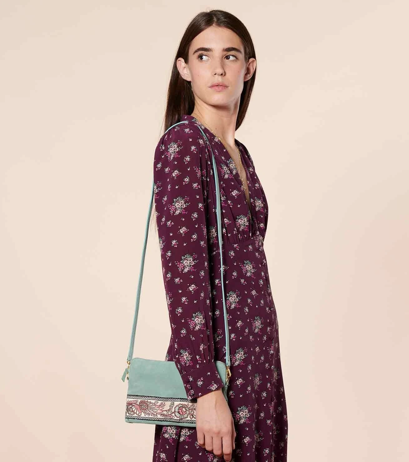 Pochette CAMARINA Vert Sauge 4 Pochette CAMARINA Vert Sauge – Image 4