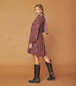 Robe CARMELINA Fleur De Nimes Kaki