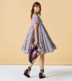 Foulard Coton MILLE CINQ Noir 90 X 90 Cm -Mode Vêtements Magasin carr mille cinq noir 90x90.3