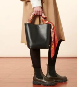 Carré Soie TANTE ALICE Orange -Mode Vêtements Magasin carre de soie tante alice