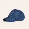 Casquette YSE Mini Mouche Indigo En Velours Milleraie
