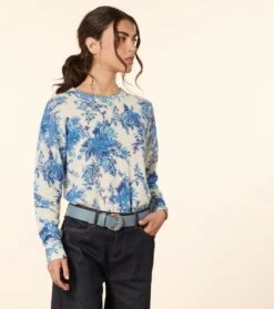 Ceinture Femme ANITA Bleu Gris -Mode Vêtements Magasin ceinture anita bleu gris.3