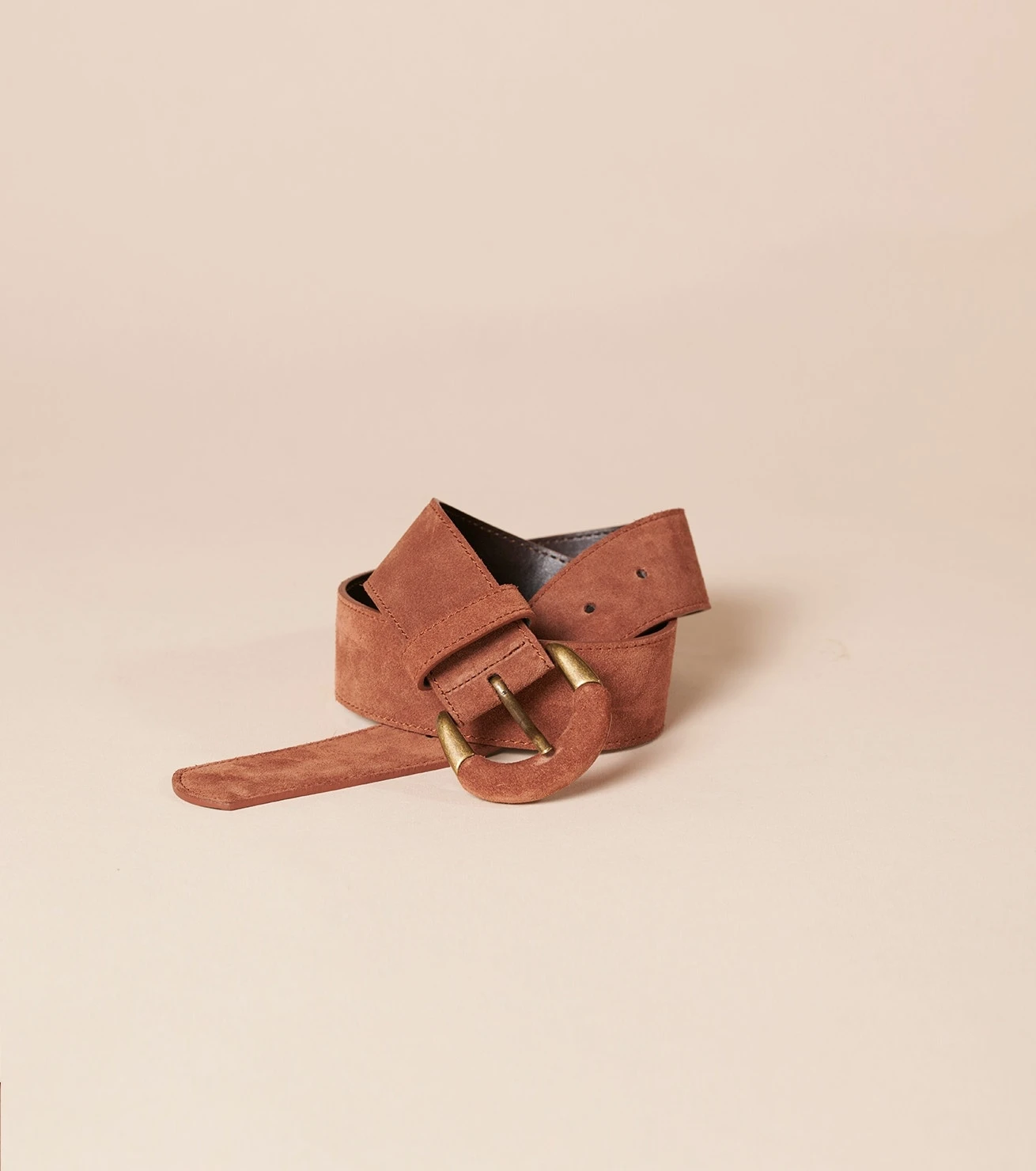Ceinture ANITA Camel Foncé 1 Ceinture ANITA Camel Foncé
