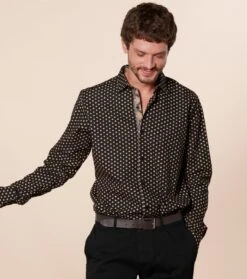 Ceinture Homme Réversible Camel Noir -Mode Vêtements Magasin ceinture homme reversible.4