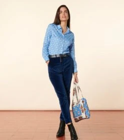 Ceinture Femme NEREA Marine 7 Ceinture Femme NEREA Marine -Mode Vêtements Magasin cf elina biot 1