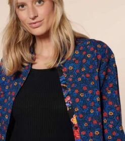 Chemise LENA Reine D'Arles Noir Bleu 6 Chemise LENA Reine D'Arles Noir Bleu -Mode Vêtements Magasin cf lena reine d arles.1