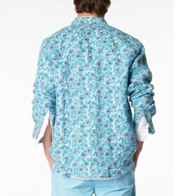 Chemise REGULAR Boutis Blanc Parme 7 Chemise REGULAR Boutis Blanc Parme -Mode Vêtements Magasin ch boutis.4 2 1