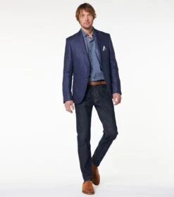 Chemise SLIM Losange Indigo