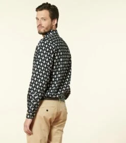 Chemise REGULAR Merveille Noir -Mode Vêtements Magasin ch merveille noir.1