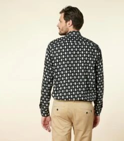 Chemise REGULAR Merveille Noir -Mode Vêtements Magasin ch merveille noir.3jpg