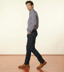 Chemise MILO Maillane Marine Rouge 9 Chemise MILO Maillane Marine Rouge -Mode Vêtements Magasin ch milo maillane marine.1