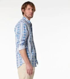 Chemise REGULAR Frise Petite Narcisse Bleu -Mode Vêtements Magasin ch petite narcisse