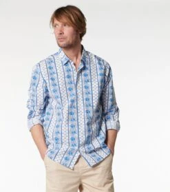 Chemise REGULAR Frise Petite Narcisse Bleu