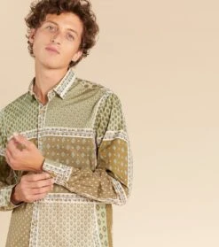 Chemise REGULAR Italienne Kaki