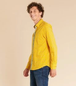 Chemise REGULAR Margarido Ocre