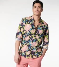 Chemise REGULAR Roulotte Rose Anis