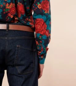 Chemise SLIM Roulotte Vert Nuit 8 Chemise SLIM Roulotte Vert Nuit -Mode Vêtements Magasin ch roulotte.4