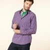 Chemise REGULAR Scarabée Tricolore Violet