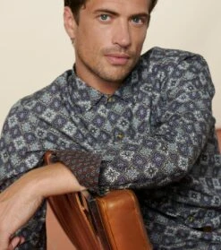 Chemise SLIM Précieux Marron