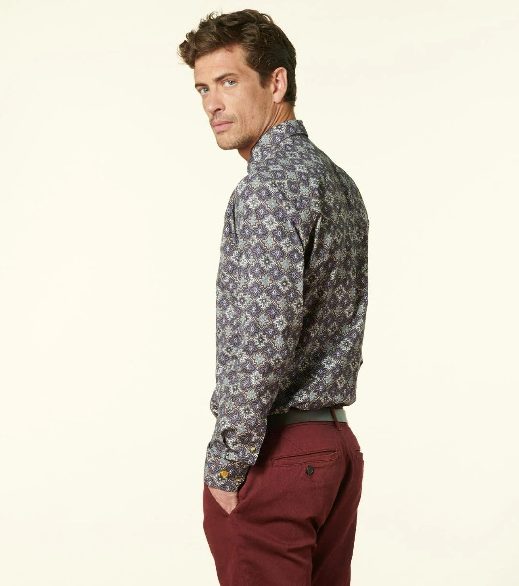 Chemise SLIM Précieux Marron 2 Chemise SLIM Précieux Marron – Image 2