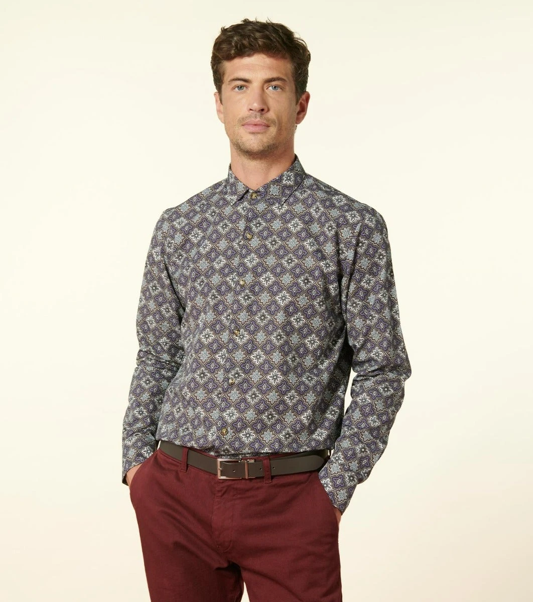 Chemise SLIM Précieux Marron 4 Chemise SLIM Précieux Marron – Image 4