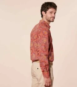 Chemise REGULAR Sumatra Prune 7 Chemise REGULAR Sumatra Prune -Mode Vêtements Magasin ch sumatra.1