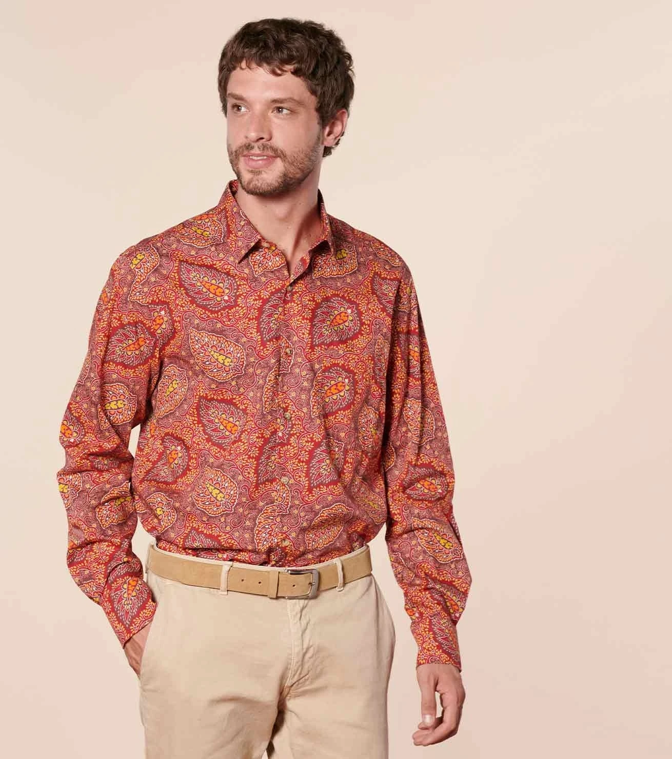 Chemise REGULAR Sumatra Prune 2 Chemise REGULAR Sumatra Prune – Image 2