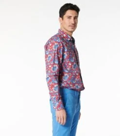 Chemise REGULAR Alice Rouge -Mode Vêtements Magasin ch tante alice.2