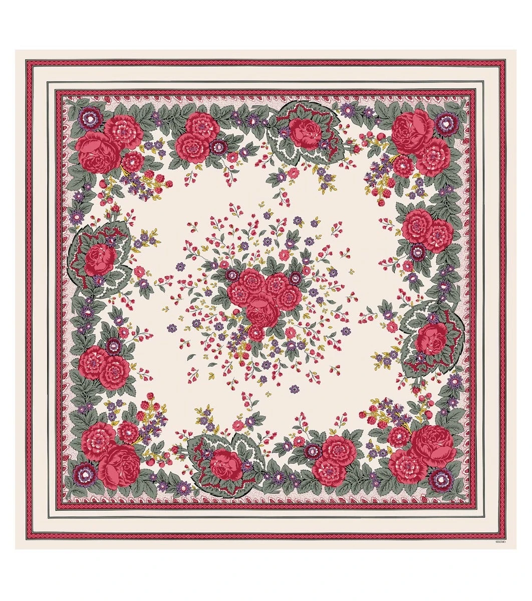 Châle ARLATAN écru 1 Châle ARLATAN écru