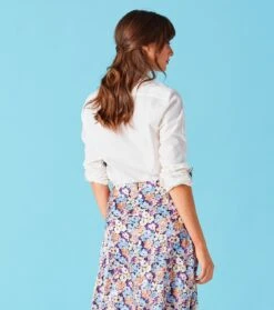 Chemise ELINA Coton Nacre -Mode Vêtements Magasin chemise elina nacre.2