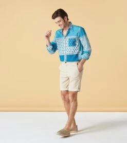 Chemise REGULAR Italienne Lagon -Mode Vêtements Magasin chemise italienne lagon.3