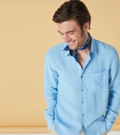 Chemise REGULAR Lin Ciel -Mode Vêtements Magasin chemise lin ciel.1