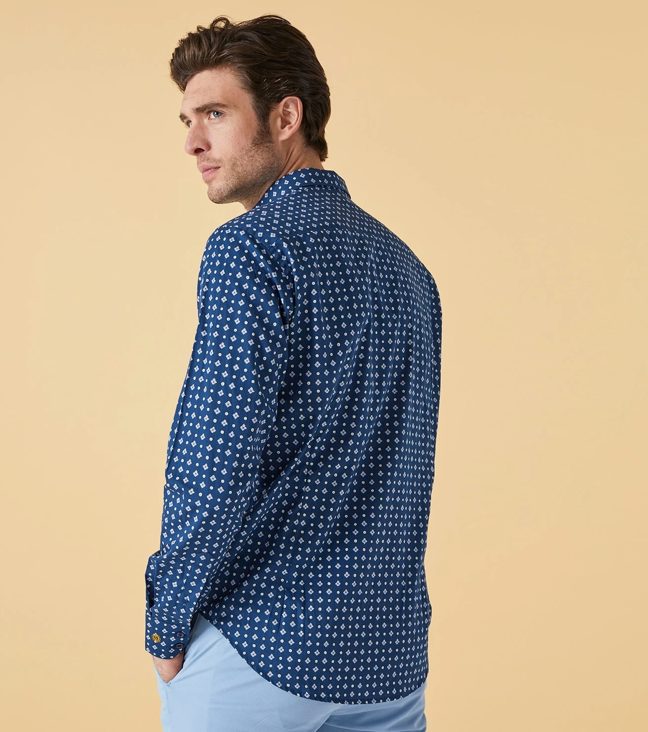 Chemise Milo SLIM Magarido Petrole 1 Chemise Milo SLIM Magarido Petrole