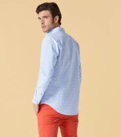 Chemise MILO SLIM Petit Soleil Blanc 8 Chemise MILO SLIM Petit Soleil Blanc -Mode Vêtements Magasin chemise milo petit soleil.3