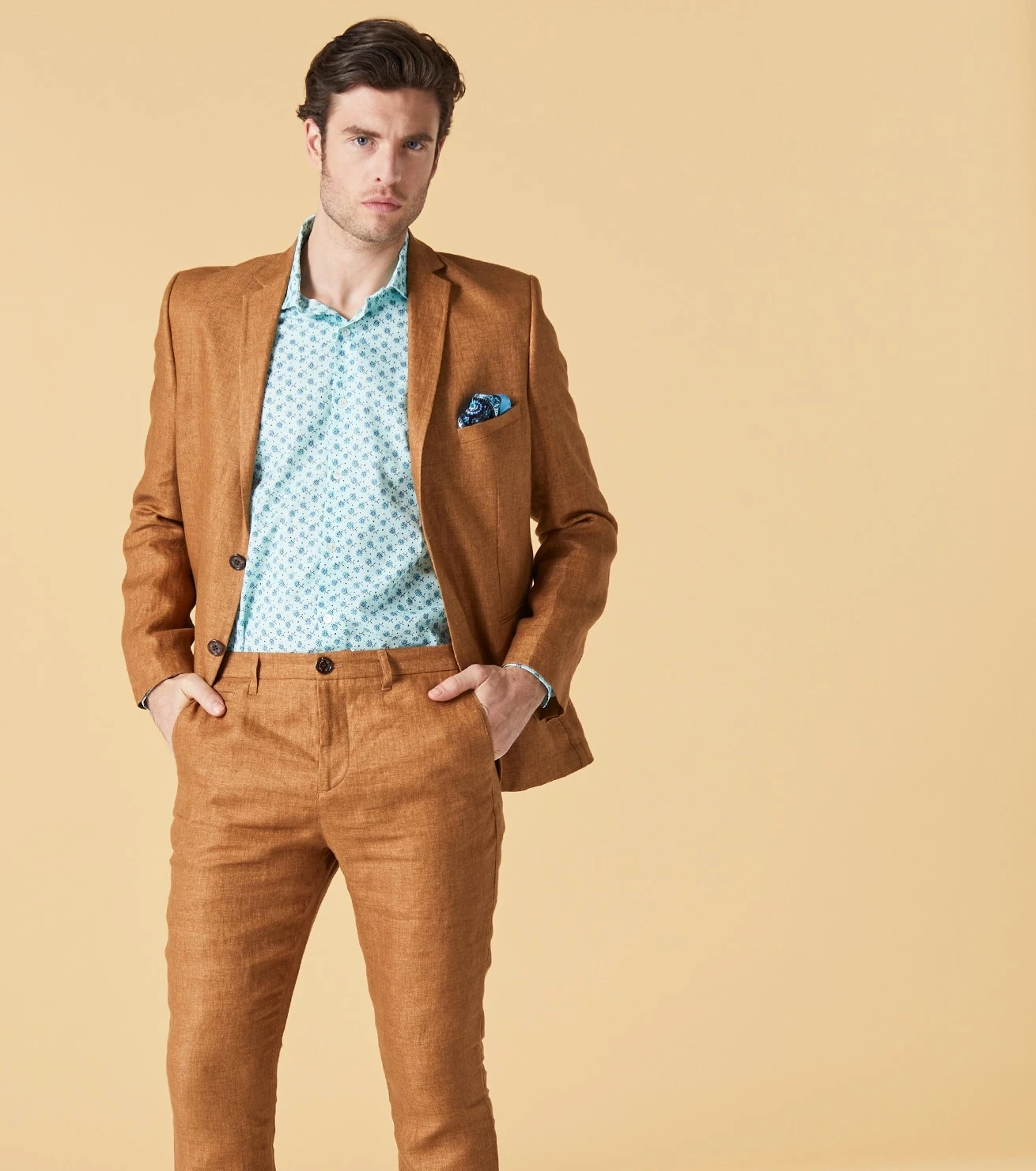 Chemise SLIM Murmure Aqua 2 Chemise SLIM Murmure Aqua – Image 2