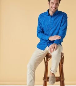 Chemise SLIM Murmure Bleu