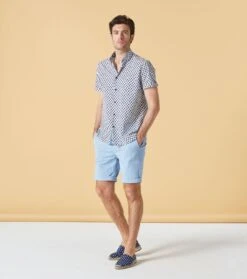 Chemise PAGNOL Mireo Blanc Marine -Mode Vêtements Magasin chemise pagnol.2